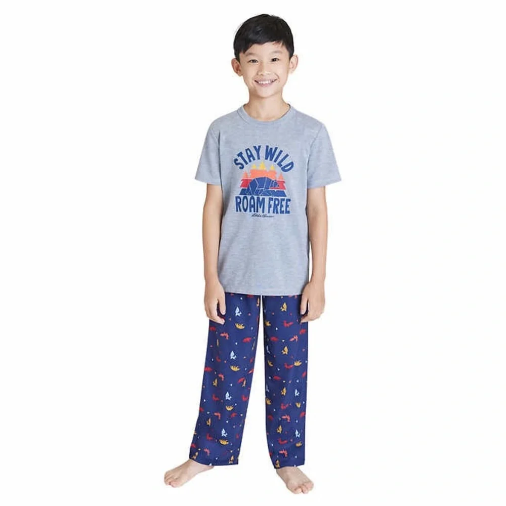 Eddie Bauer Youth 4-piece Pajama Set